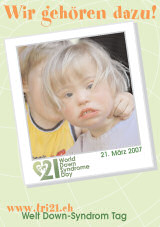 Poster zum Welt Down-Syndrom Tag 07