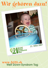 Poster zum Welt Down-Syndrom Tag 07