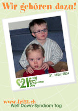 Poster zum Welt Down-Syndrom Tag 07