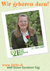 Poster zum Welt Down-Syndrom Tag 07