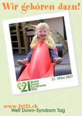 Poster zum Welt Down-Syndrom Tag 07