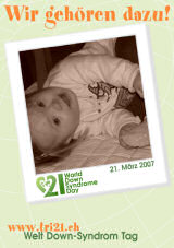 Poster zum Welt Down-Syndrom Tag 07