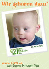 Poster zum Welt Down-Syndrom Tag 07