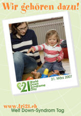 Poster zum Welt Down-Syndrom Tag 07