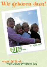 Poster zum Welt Down-Syndrom Tag 07