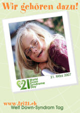 Poster zum Welt Down-Syndrom Tag 07