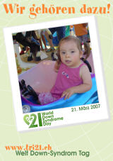 Poster zum Welt Down-Syndrom Tag 07
