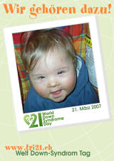 Poster zum Welt Down-Syndrom Tag 07