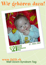 Poster zum Welt Down-Syndrom Tag 07