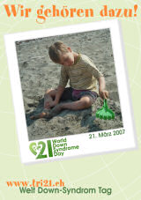 Poster zum Welt Down-Syndrom Tag 07