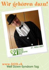 Poster zum Welt Down-Syndrom Tag 07