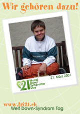 Poster zum Welt Down-Syndrom Tag 07