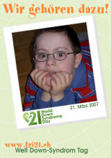 Poster zum Welt Down-Syndrom Tag 07