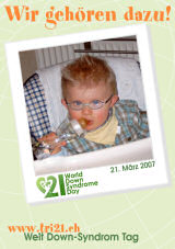 Poster zum Welt Down-Syndrom Tag 07