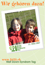 Poster zum Welt Down-Syndrom Tag 07