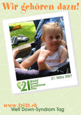 Poster zum Welt Down-Syndrom Tag 07