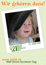 Poster zum Welt Down-Syndrom Tag 07
