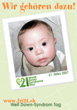 Poster zum Welt Down-Syndrom Tag 07