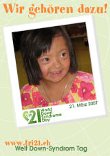 Poster zum Welt Down-Syndrom Tag 07