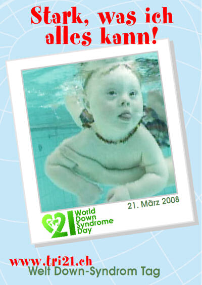 Plakataktion 08 'Stark, was ich alles kann'