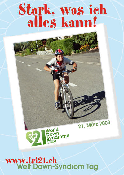 Plakataktion 08 'Stark, was ich alles kann'