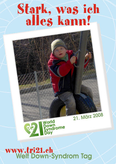 Plakataktion 08 'Stark, was ich alles kann'