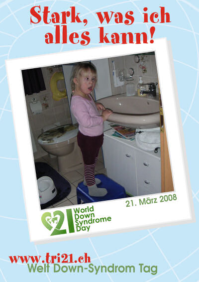 Plakataktion 08 'Stark, was ich alles kann'