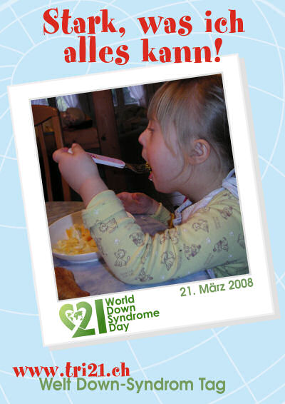 Plakataktion 08 'Stark, was ich alles kann'