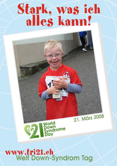 Plakataktion 08 'Stark, was ich alles kann'