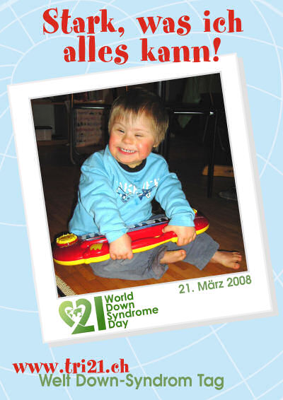 Plakataktion 08 'Stark, was ich alles kann'