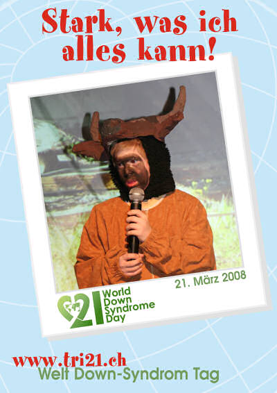 Plakataktion 08 'Stark, was ich alles kann'