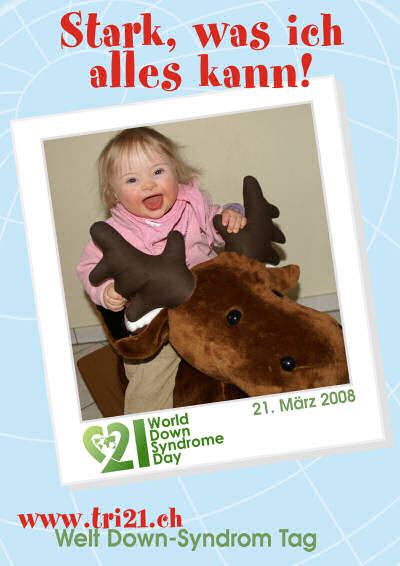 Plakataktion 08 'Stark, was ich alles kann'