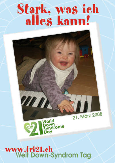 Plakataktion 08 'Stark, was ich alles kann'