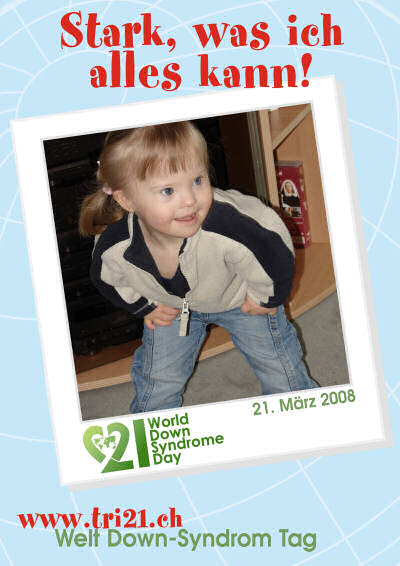 Plakataktion 08 'Stark, was ich alles kann'