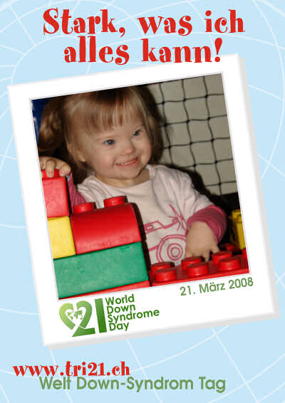 Plakataktion 08 'Stark, was ich alles kann'