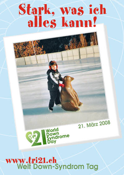 Plakataktion 08 'Stark, was ich alles kann'