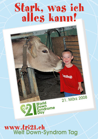 Plakataktion 08 'Stark, was ich alles kann'