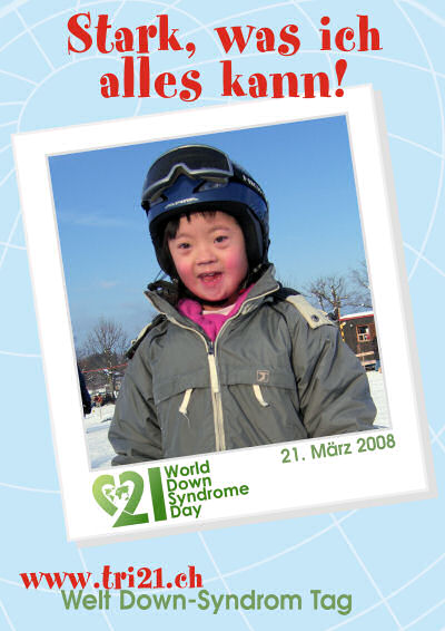 Plakataktion 08 'Stark, was ich alles kann'