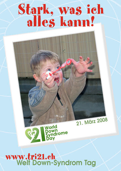 Plakataktion 08 'Stark, was ich alles kann'