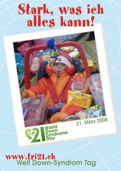 Plakataktion 08 'Stark, was ich alles kann'