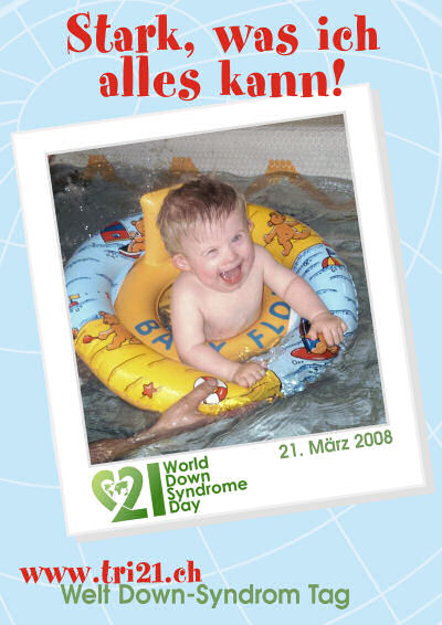 Plakataktion 08 'Stark, was ich alles kann'