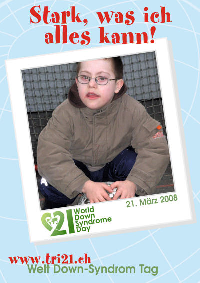 Plakataktion 08 'Stark, was ich alles kann'