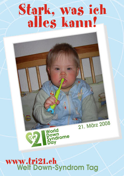 Plakataktion 08 'Stark, was ich alles kann'