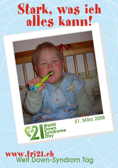 Plakataktion 08 'Stark, was ich alles kann'