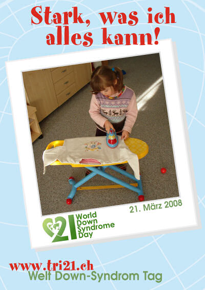 Plakataktion 08 'Stark, was ich alles kann'