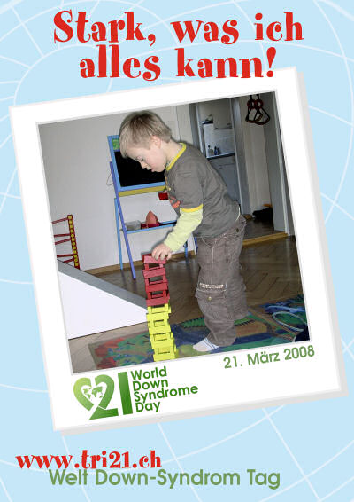 Plakataktion 08 'Stark, was ich alles kann'