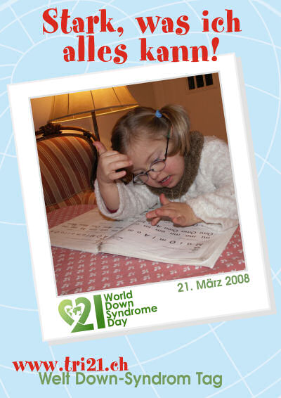 Plakataktion 08 'Stark, was ich alles kann'