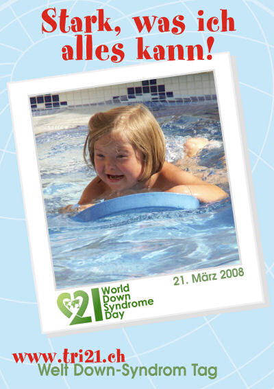 Plakataktion 08 'Stark, was ich alles kann'