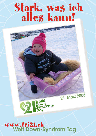 Plakataktion 08 'Stark, was ich alles kann'