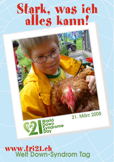 Plakataktion 08 'Stark, was ich alles kann'